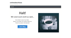 Desktop Screenshot of onlineabschluss.de